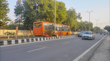 DTC Bus Najafgarh to Mahipalpur Delhi। BSF Camp Chhawla, New Delhi।