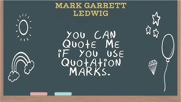 Punctuation Marks - Lyric Video