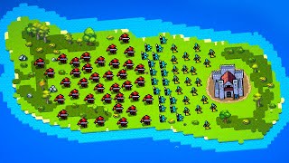 World Box Meets TABS in this Kingdom Building Battle Simulator Game -  Hero's Hour Gameplay