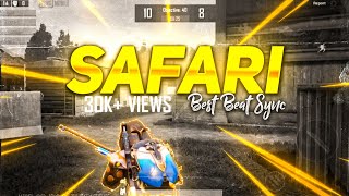 Safari x I am a Devil of my world || Best Beat Sync || BGMI Montage || Made on Android || Road To 1K