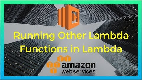 AWS Lambda invoke another Lambda function using Node JS (2020)