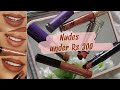 Best Nude Lipsticks under Rs 300 for Medium/ Indian/ Tan Skintones