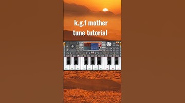k.g.f mother tune tutorial org 2022#shorts#pianomusic#org2022#ytshorts#tutorial