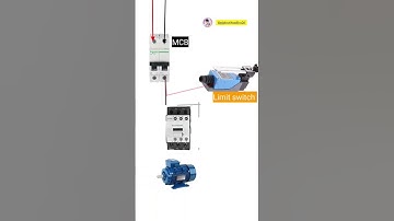 3phase Motor Connection with Limit Switch 🔌#electrical #limitswitch @gopinathsadhu26