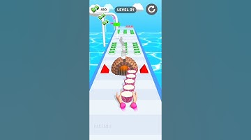 Cupcake making 🧁 #games #bakerystack #mobilegame