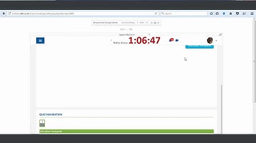 Moodle Preview : Make Sticky Quiz Timer (Desktop & Mobile Web Version)
