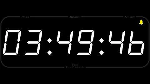 4 Hour   TIMER   ALARM   1080p   COUNTDOWN360P