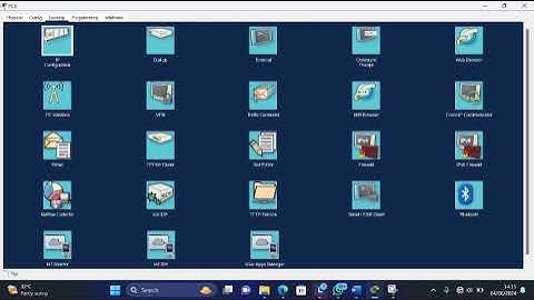 topologi MESH, TREE, STAR, RING, dan BUS, dengan menggunakan program cisco Packet Tracer.