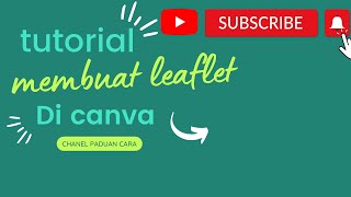 Cara Membuat Leaflet Di Canva