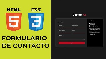 HTML & CSS | Formulario de Contacto Responsive con CSS Grid