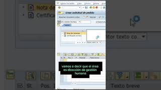 Crear solicitud de pedido en SAP. Video Short: Parte #2