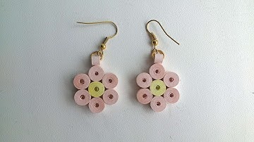 How To Make Delicate Quilling  Earrings - DIY Style Tutorial - Guidecentral