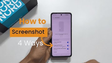 How to take screenshot on OnePlus Nord CE4 and Nord CE 4 Lite - 3 Ways