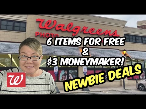 WALGREENS NEWBIE DEALS (8/28 – 9/3) | Grab 6 items for FREE & $6 MoneyMaker!