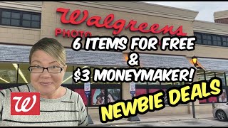 WALGREENS NEWBIE DEALS (8/28 - 9/3) | Grab 6 items for FREE & $6 MoneyMaker!