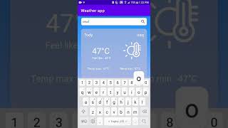 Weather app screenshot 5