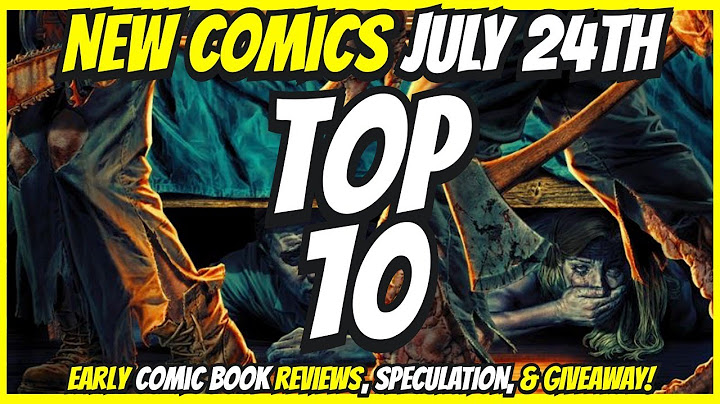 Top 10 New Comic Books July 24th 2024 🔥 Reviews, Covers, & Giveaway
