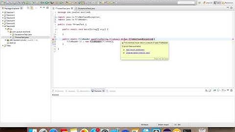 39 - Exception Handling in Java - Usage of throws keyword