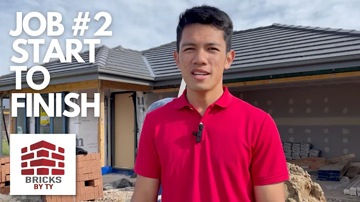 BUILDING MY SECOND JOB... START TO FINISH | BRICKLAYING AUSTRALIA