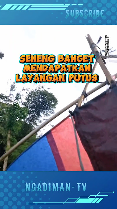 SERUNYA KETIKA MENDAPATKAN LAYANGAN PUTUS #shortsvideo #trending #viralvideo #layangan