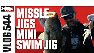 Mike Iaconelli Fishing the Missile Jigs Mini Swim Jig in Florida - VLOG #544