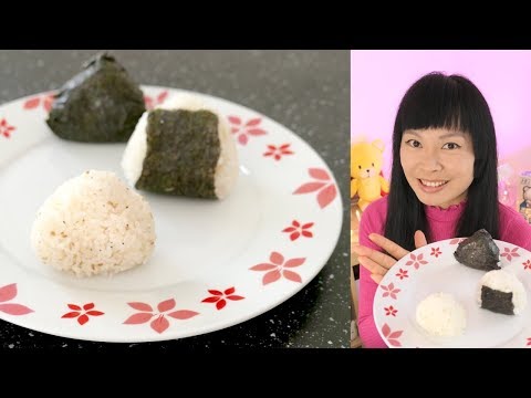 recette-japonaise-onigiri-en-3-façons-comme-dans-les-mangas,-facile-en-4-ingrédients-dégustation