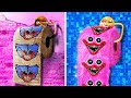 TRUCOS DE CARTON RICOS VS POBRES | ¡Dispositivos virales útiles! Manualidades para muñecas de 123GO!