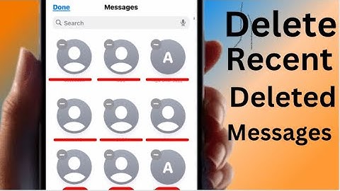 How to Permanently Delete Messages on iPhone iOS 16 | How to Delete Recently Deleted Messages 2023