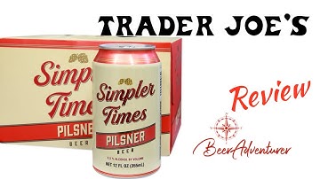 Simpler Times Pilsner | Trader Joe