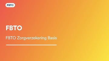 FBTO Basis | Jij kiest. FBTO