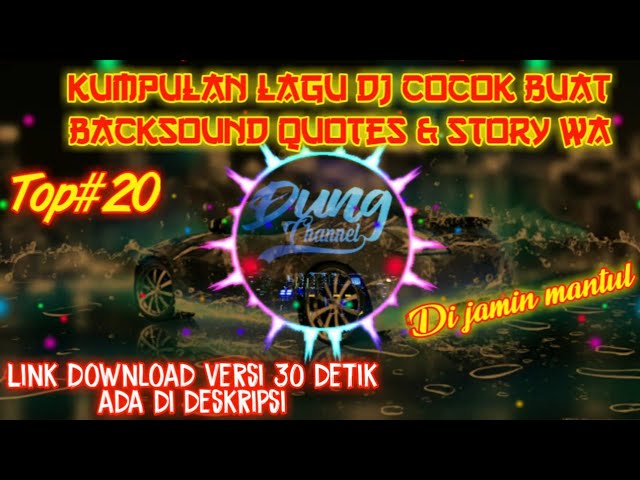 TOP #20 Backsound Quote & Story Wa || Lagu Cocok Buat Backsound Quotes Part #1 class=