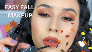 Fall Makeup| EASY| Too Faced Gingerbread Extra Spice Palette