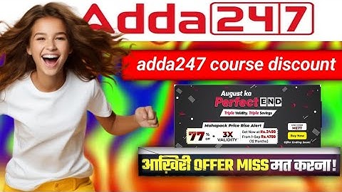 Adda247 coupon code today l adda247 discount offer 