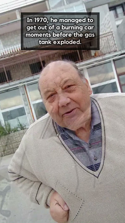 The luckiest man is the Croatian Frane Selak