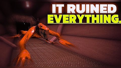 How ONE issue RUINED this SCP in SCP Containment Breach