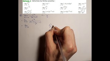 Méthode 3 : Calculs de limites avec les croissances comparées