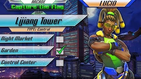 Overwatch: Lucio #5 [Capture the Flag] - Lijiang Tower (no commentary) PS4