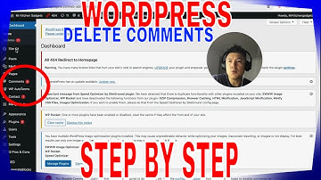 ✅  How To Delete Comments On WordPress 🔴