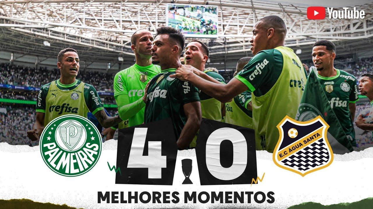 PALMEIRAS 4 x 0 SÃO PAULO, MELHORES MOMENTOS, FINAL PAULISTA 2022