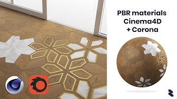 Using PBR materials | Cinema4D + Corona render engine