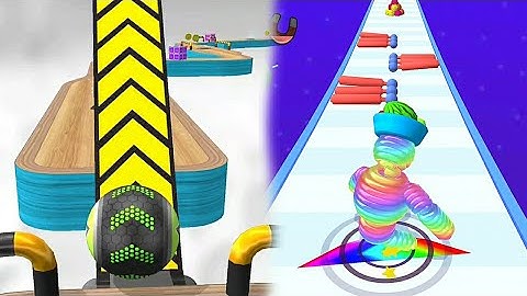 Going Balls VS Rope Man Level Gameplay  Walkthrough ( Android & IOS GamePlays )