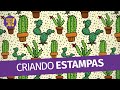 Como criar uma ESTAMPA no Illustrator