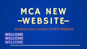 MCA New Website Version 3.0 Phase I Launched by Shri Anurag Singh Thakur on 24th May, 2021