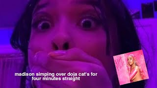 madison reyes and her obsession with doja cat