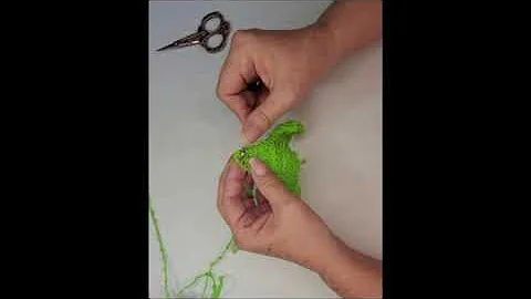 Easy Bat Scrubby Crochet Pattern