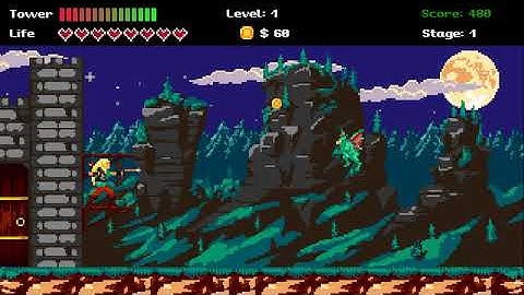 Elf Defenders – Template for Construct 3