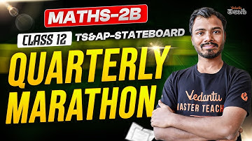 Class 12 IPE Maths 2B | Quarterly Exam Marathon | IPE State Board