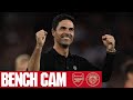 BENCH CAM Arsenal Vs Manchester City 1 0 All The Action Reactions Celebrations BENCH CAM Arsenal Vs Manchester City 1 0 All The Action Reactions Celebrations