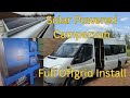 2kw solar power campervan install @BlueFix 