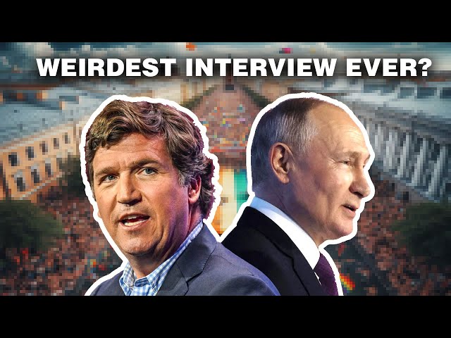 Tucker Carlson's Putin Interview is WEIRD. So very WEIRD.